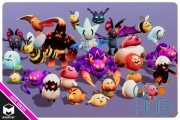 Unity Asset – Monsters Ultimate Pack 01 Cute Series