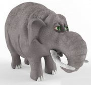 Plastic toy Elephant
