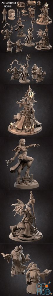 Bite the Bullet Cultists of the Ancients October 2020 – 3D Print