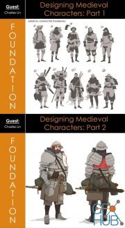 Foundation Patreon (Charles Lin) - Designing Medieval Characters Part 1 & 2