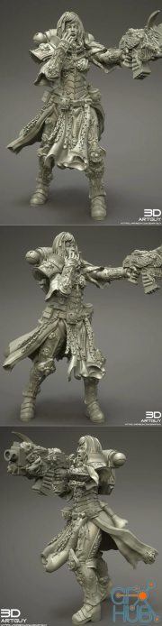 Sleepy Warrior Single – 3D Print