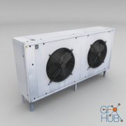 Air Conditioner Exterior Body (max, fbx)