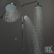 Mira Chrome faucet shower