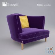 Busnelli Tresor armchair