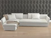 Corner sofa Adagio by Flexform