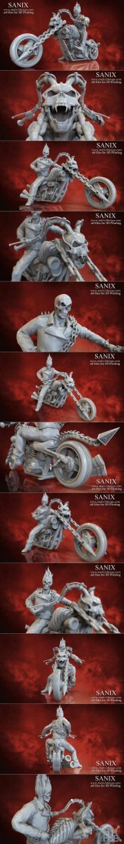 Ghost Biker – 3D Print