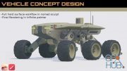 Vehicle Concept Design in NomadSculpt
