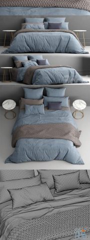 Bed made of bed linen adairs australia