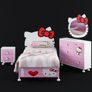 Hello Kitty bedroom set