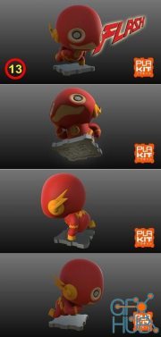 PlaKit DC The Flash – 3D Print