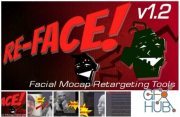Blender Market – Re-Face! – Facial Motion Capture Retargeting Tools v1.2