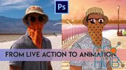Rotoscope Animation in Photoshop : Turn Live Action scene to Animation
