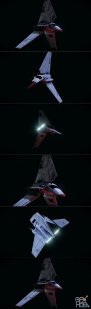 Imperial Lambda Class Shuttle – 3D Print