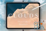 Envato – Stamp Clouds Procreate Brushes Vol.2