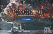 Wingfox – Independence Day – Production procedure of a movie VFX scene using Houdini
