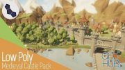 CGTrader – Low Poly Medieval Castle Pack Low-poly 3D model