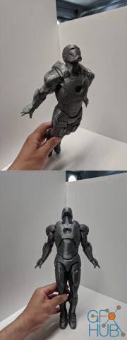 Iron Man MK7 Flying – 3D Print