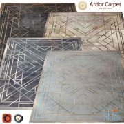 Carpet Ardor (Echelle) 2400h3000 (4 colors) max Vray, fbx