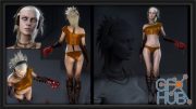 Udemy – Model & Texture a complete Female Character for Games