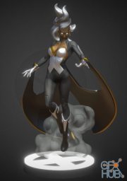 Storm Statue – 3D Print