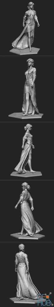 Triss Merigold – 3D Print