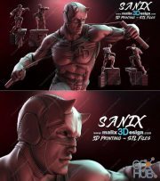 Daredevil Malix3D William La Saga – 3D Print