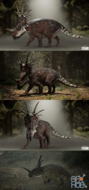 Styracosaurus albertensis PBR