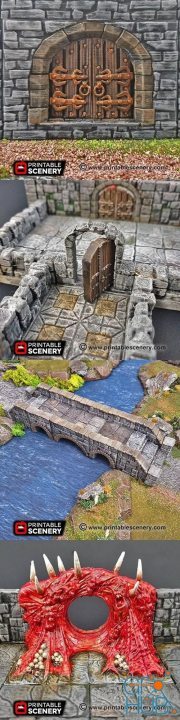 Dungeon Booster Complete – 3D Print