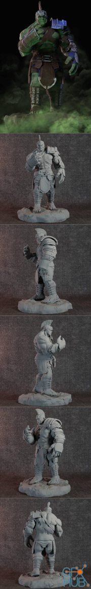 Hulk Gladiator – 3D Print