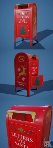 Santa Post Box PBR