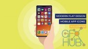Skillshare - How to create modern app icons in Illustrator
