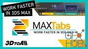 3DtoAll MAXTabs v1.3 For 3ds Max 2015-2023