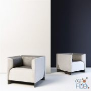 ZH ONE Armchair by Cassina
