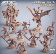 Goldmaw Lizards – 3D Print