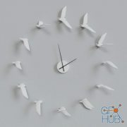 Haoshi Design Swallow clock