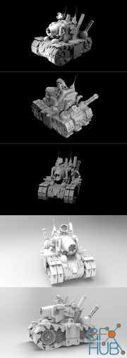 Metal Slug Tank – 3D Print