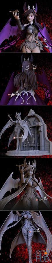 Mabinogi - Split Succubus Queen – 3D Print