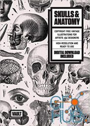 Skulls & Anatomy – Copyright Free Vintage Illustrations for Artists & Designers (EPUB)