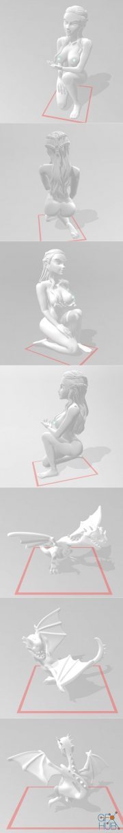 Daenerys Targaryen – 3D Print