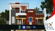 Advanced 3d Exterior Visualization with 3ds Max & V-Ray