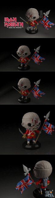 Iron Maiden Eddie Trooper – 3D Print