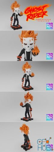 PlaKit Ghost Rider (Agents of SHIELD Version) – 3D Print