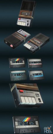 Cassette Recorder and Tapes PBR
