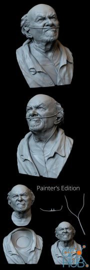 Hector Salamanca from Breaking Bad Bust – 3D Print