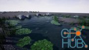 Unreal Engine – SHADERSOURCE - Procedural Water Foliage Tool