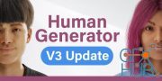 Human Generator V3 for Blender