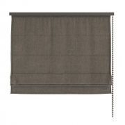 Roman blind in rustic style