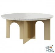 Dimensiva PRO – Arche Round Coffee Table by Paolo Castelli