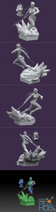 Lady thanos  – 3D Print