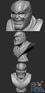 Thanos Bust – 3D Print